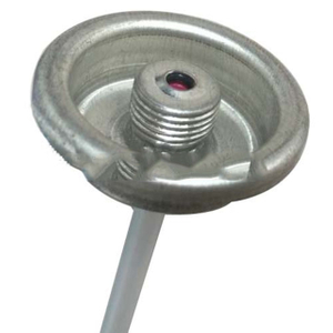 Válvula de lata de gás refrigerante aerossol feminino de uma polegada