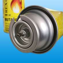 Válvula de fogão a gás portátil de uma polegada de alta qualidade para latas de aerossol vazias BYU GROUP